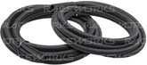 120 SERIES BLACK NYLON BRAID OVER RUBBER HOSE