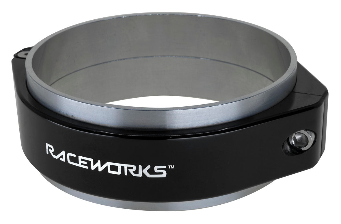 5.00IN BLACK ALUMINIUM INTERCOOLER PIPE CLAMP