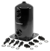 1.5L SURGE TANK AN-8 SINGLE OUTLET BLACK