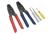 Dual Crimper Set Inc 3 pin removal tools