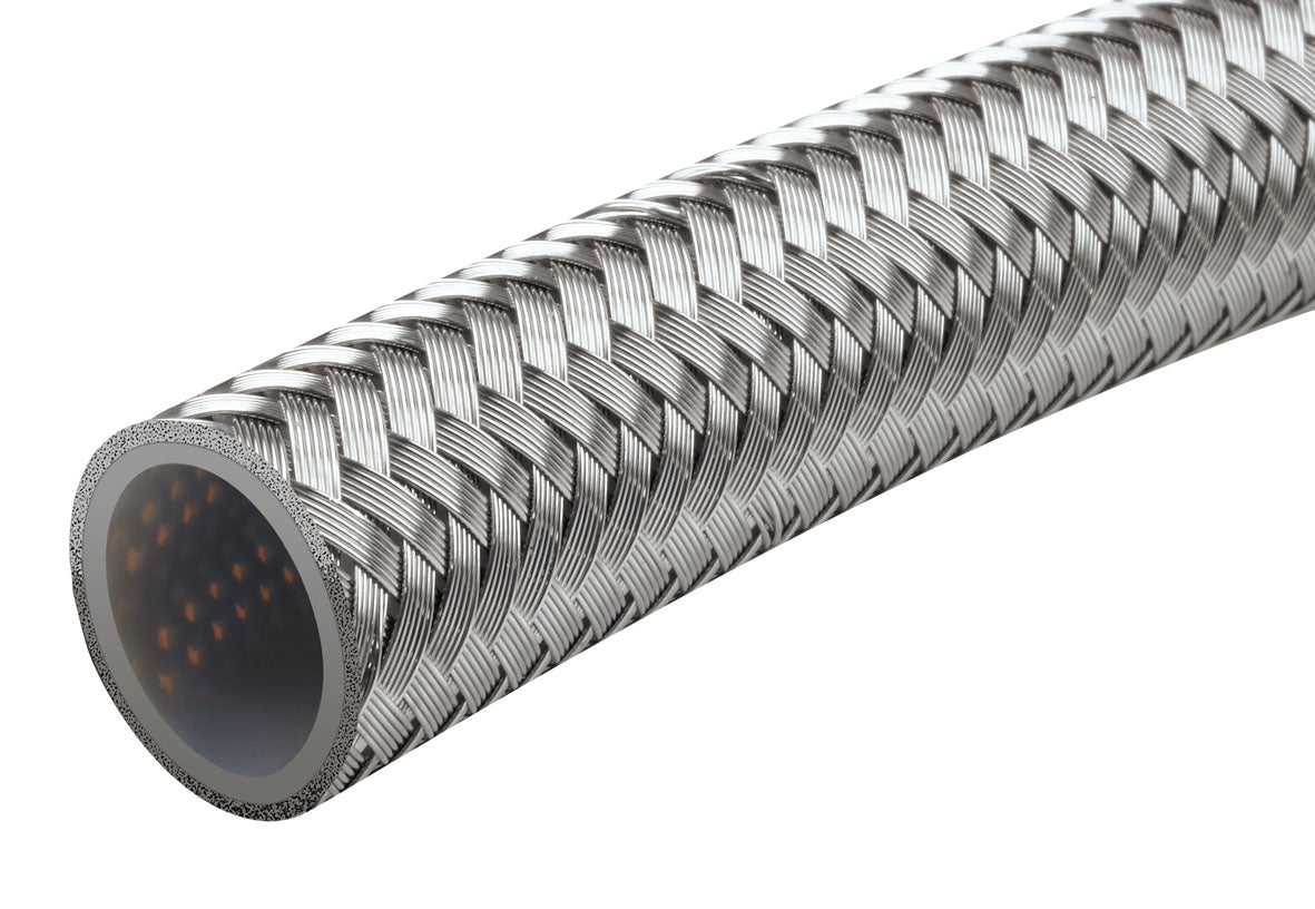 200 SERIES STAINLESS BRAID OVER PTFE HOSE