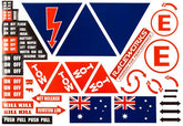 MSA APPROVED DECAL SHEET