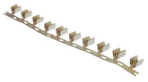 10PK TINNED BRASS SPLICE TERMINALS SUIT 1.13-1.85MM^2