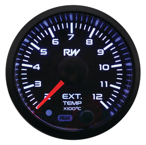 RACEWORKS 52MM ELECTRONIC EGT GAUGE KIT