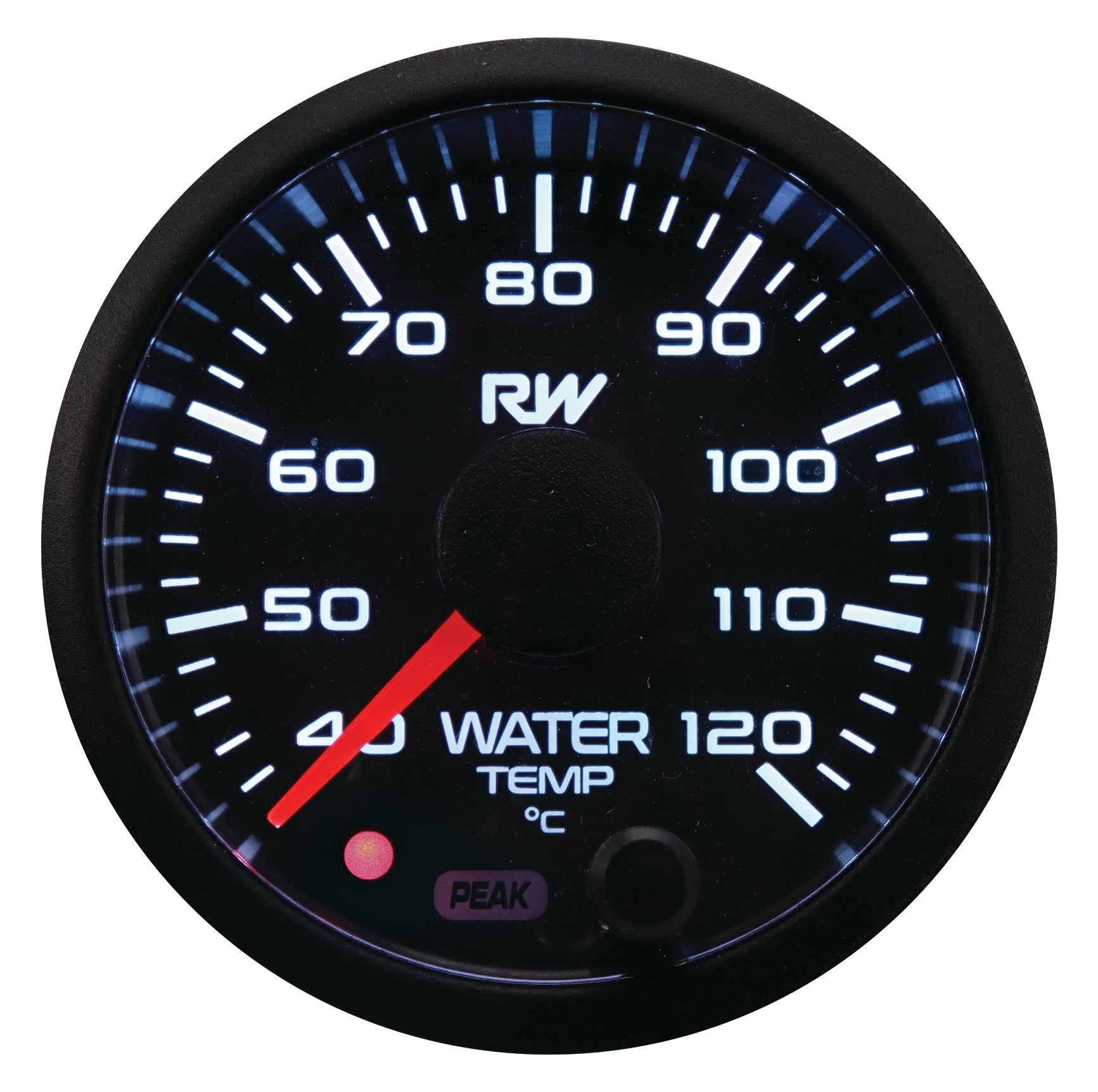 RACEWORKS 52MM ELECTRONIC WATER TEMPERATURE GAUGE KIT