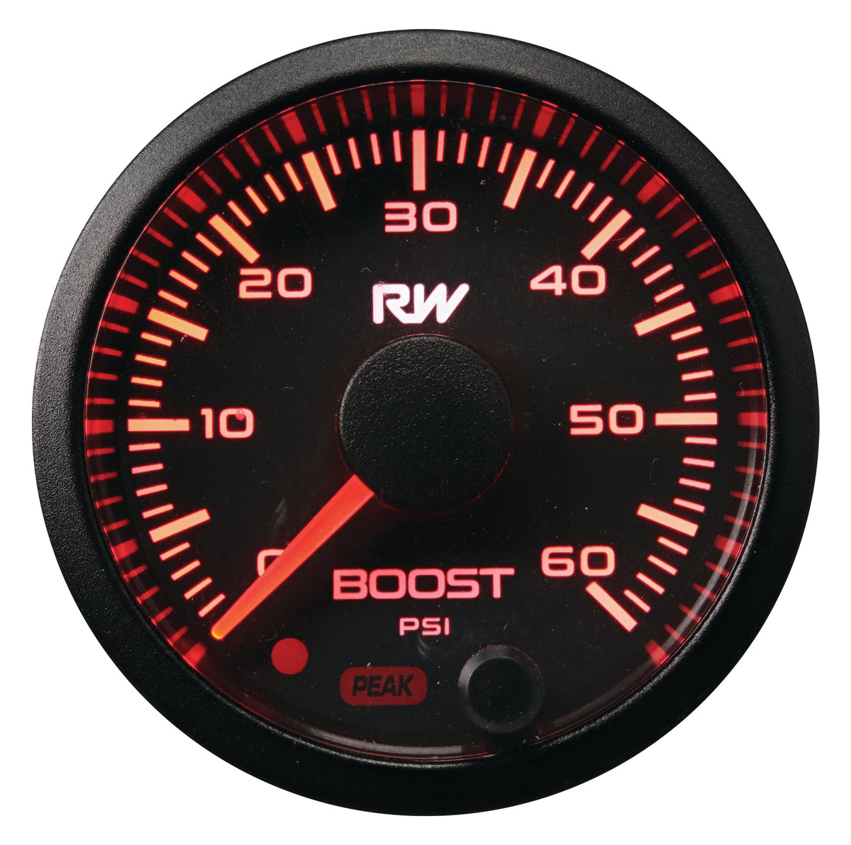 RACEWORKS 52MM ELECTRONIC DIESEL BOOST GAUGE KIT (60PSI)