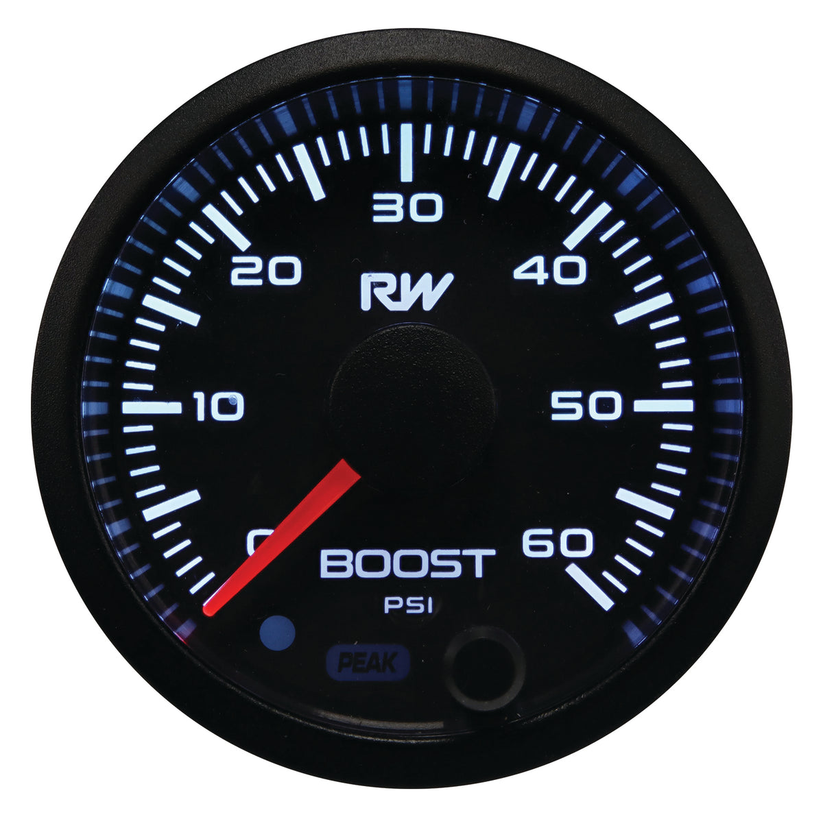 RACEWORKS 52MM ELECTRONIC DIESEL BOOST GAUGE KIT (60PSI)