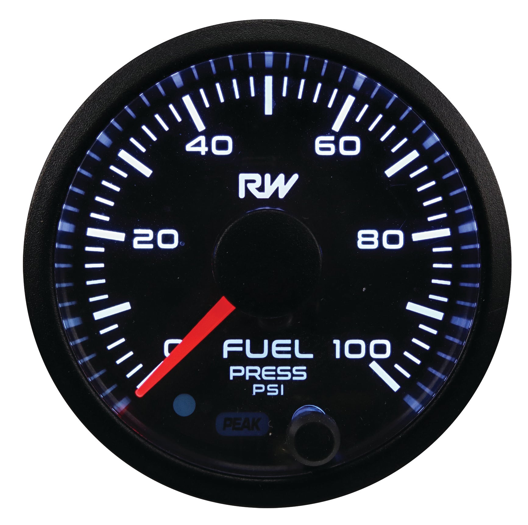 RACEWORKS 52MM ELECTRONIC EFI FUEL PRESSURE GAUGE KIT