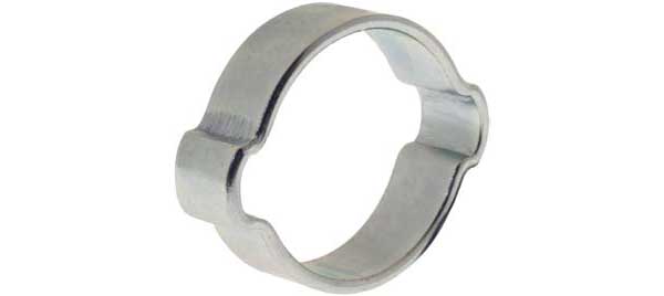 Two Ear Zinc Plated 13-15mm PK 10