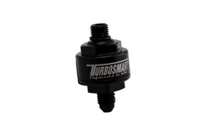 Billet Turbo Oil Feed Filter Black