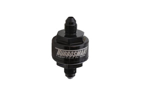 Billet Turbo Oil Feed Filter Black